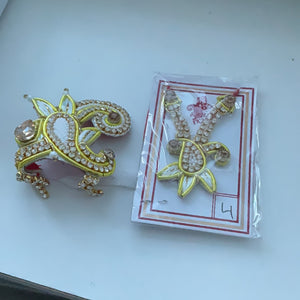 Deity Crown and Necklace Set