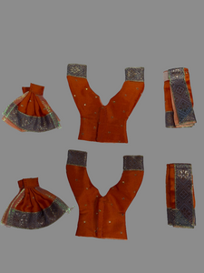 Gaura Nitai Deity Dress 3"