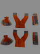 Gaura Nitai Deity Dress 3"
