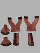 Gaura Nitai Deity Dress 3"
