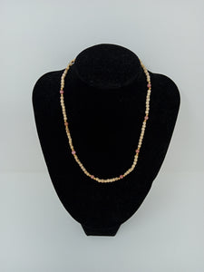 Tulasi Neckbeads + Stone - One Round (Various Stones)