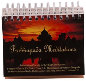 Prabhupada Meditation Eternal Calendar