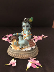 Makhan Chor Sitting Deity 3.5"
