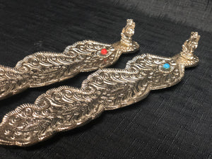 Metal  Silver Incense Holder